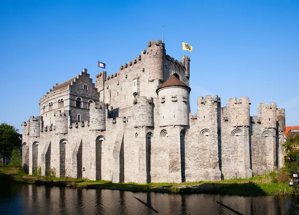 El Gravensteen en Gante, Bélgica —  Fotos de Stock