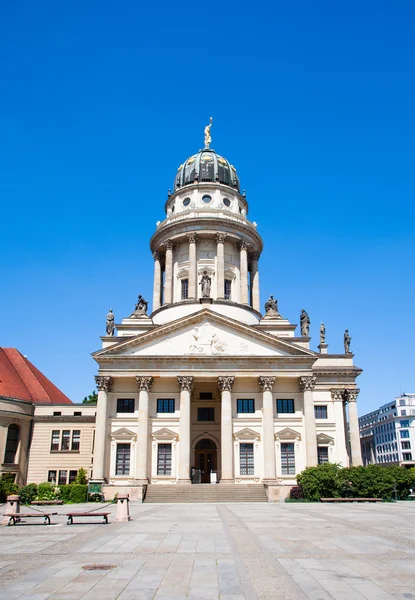 Catedral francesa en Gendarmenmarkt — Foto de Stock