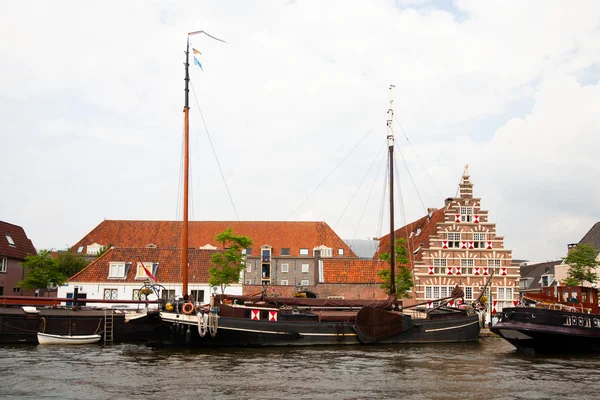 Stadstimmerwerf Galgewater en Leiden — Foto de Stock