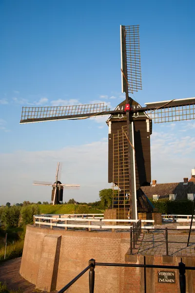 Windmill in Heusden — Stock Photo, Image