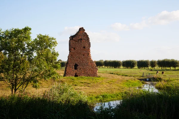 Ruina del castillo de Huis te Vliet —  Fotos de Stock