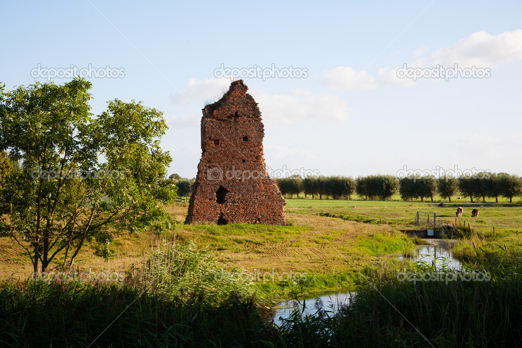 Ruin of Huis te Vliet castle