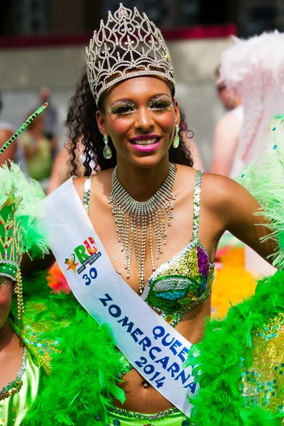 Desfile de la Reina del Carnaval de Verano en Rotterdam — Foto de Stock