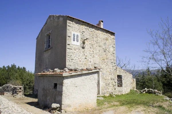 Gamla huset i Sardinien — Stockfoto