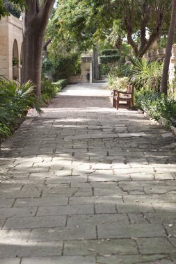 San Anton Gardens, Malta clipart