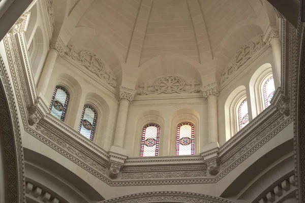 Ceiling of Ta Pinu Church in Gozo, Malta, Europe — Stock Photo, Image