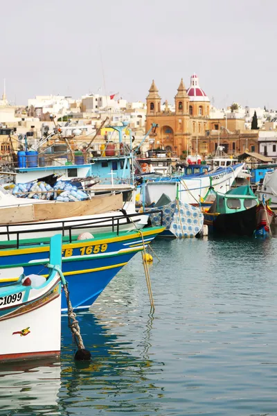 Порт Марсашлок, Мальта — стоковое фото