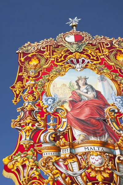 Feast in Gozo, Malta, Europe — Stock Photo, Image