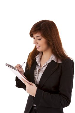 genç bir beyaz kadın