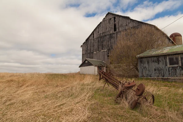 Rusty plow — Stock Photo, Image