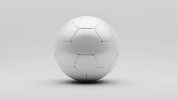 Witte voetbal — Stockfoto