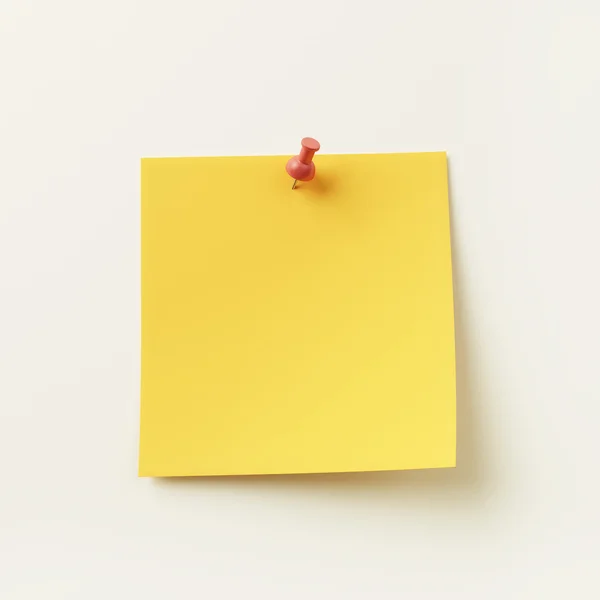 Yellow Sticky Note Stock Picture