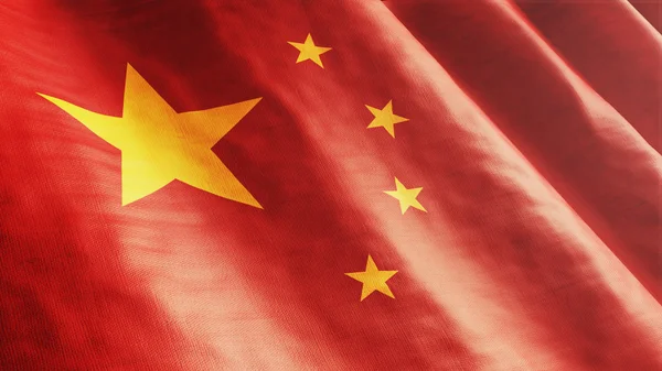 Chinese vlag — Stockfoto