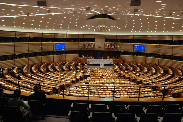 Brüsszel - az Európai Parlament — Stock Fotó