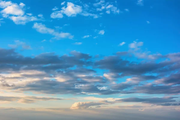 Cielo Con Nuvole Tramonto — Foto Stock