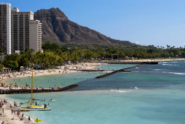 Waikiki Beach — Stock Photo, Image