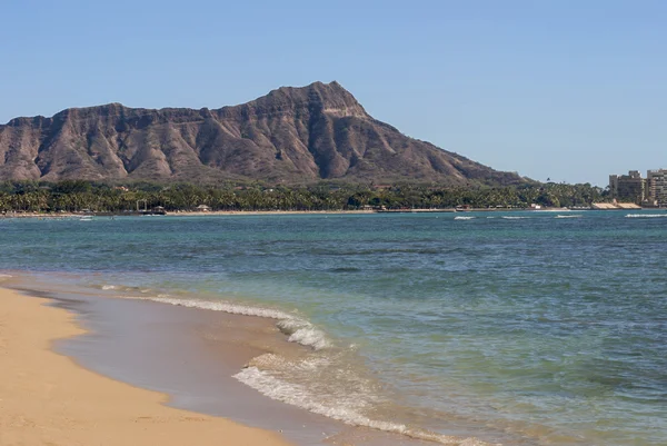 Waikiki and Diamond Head — Stock Photo, Image