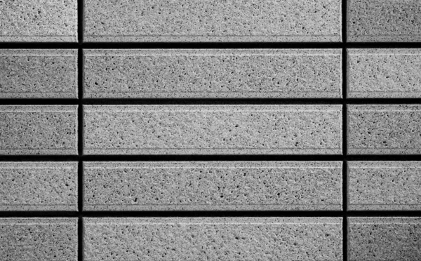 Текстури фону чорно білої цегли — стокове фото