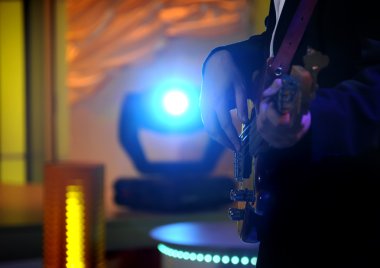 sahne ışıkları - studio üretim tv göstermek için