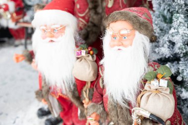 Noel Baba Noel Oyuncağı Geleneksel Kış Tatili Kutlaması