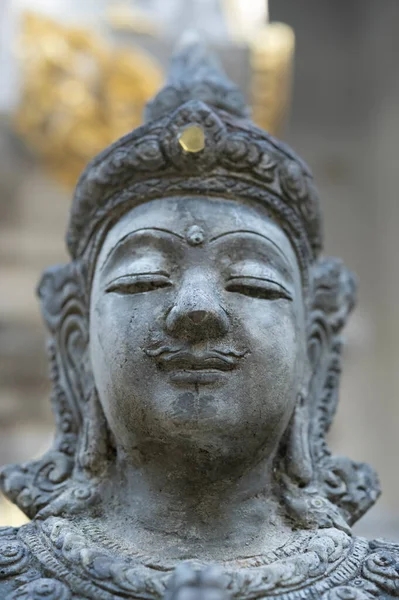 Grande Sfondo Digitale Buddha Sullo Sfondo — Foto Stock