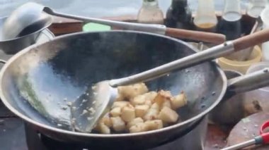 Food and drink, Stir-fried Turnip Cake with Shrimp