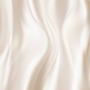 İpek kırışık kumaş. Soyut tekstil arkaplanı