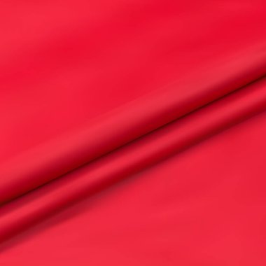 Kırmızı ipek kumaş kumaş kumaş, kıvrımlı kumaş kıvrımlı kıvrımlı arka plan. Yumuşak dalgalar ve buruşuk kağıdın rüzgarda dalgalanan dokusu. nesne, resimleme