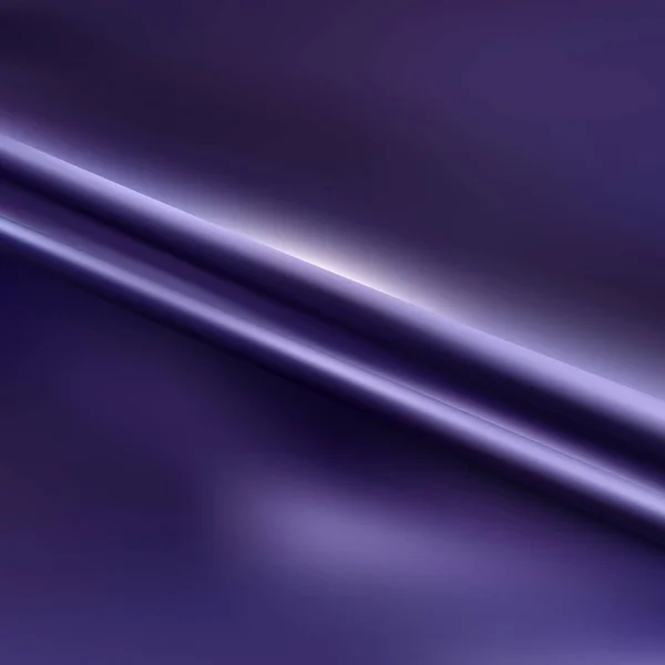 摘要背景 豪华深蓝色面料或液态波或紫色面料背景 布柔软的波浪 丝绸和棉花的折边 — 图库矢量图片