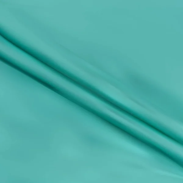Абстрактная Текстура Смятая Ткань Жидкие Волны Идеи Складки Дизайн Синий — стоковый вектор