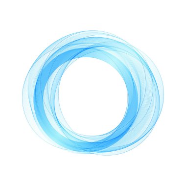 Soyut dalga arkaplan reklamı renkli yeşil çizgiler. Çember dalga