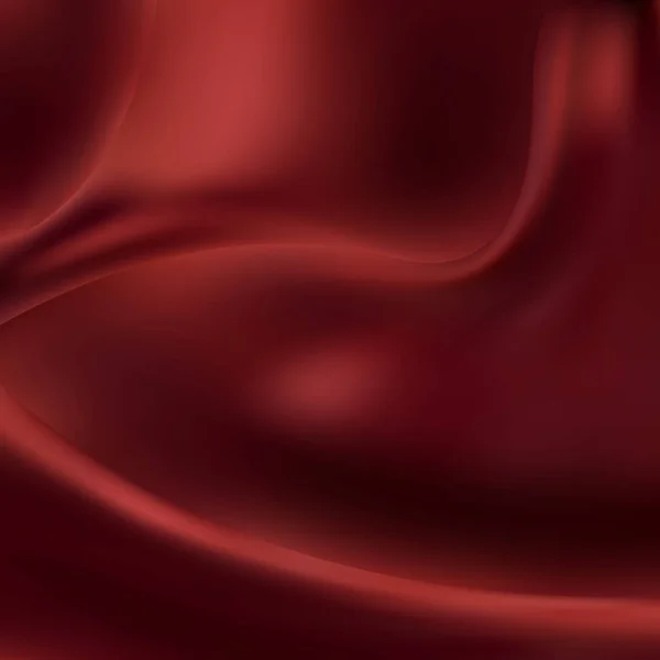 Tissu Ridé Rouge Contexte Textile — Image vectorielle