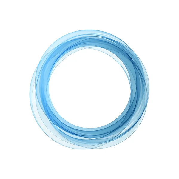 Fond Abstrait Onde Couleur Cercle — Image vectorielle