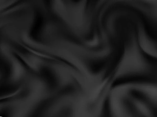Черная Морщинистая Ткань Векторная Иллюстрация Элемент Дизайна — стоковый вектор
