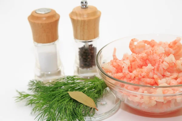 Karidesli hafif salata