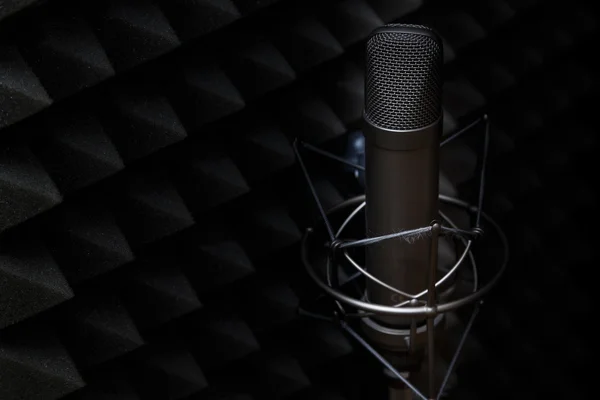 Stüdyo mikrofon, kayıt stüdyosu.