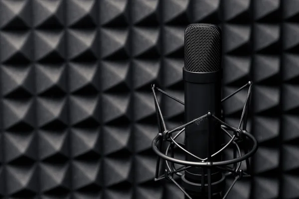 Stüdyo mikrofon, kayıt stüdyosu.