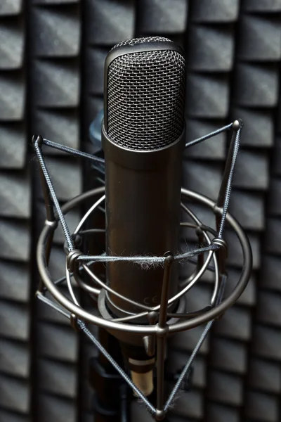Stüdyo mikrofon, kayıt stüdyosu.
