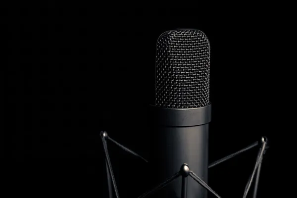 Stüdyo mikrofon, kayıt stüdyosu.