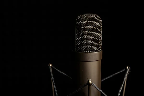 Stüdyo mikrofon, kayıt stüdyosu.