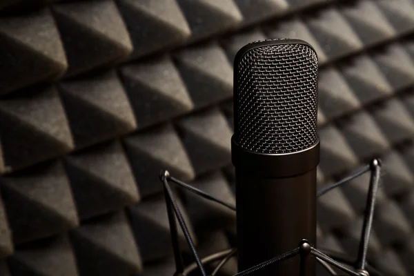 Stüdyo mikrofon, kayıt stüdyosu.