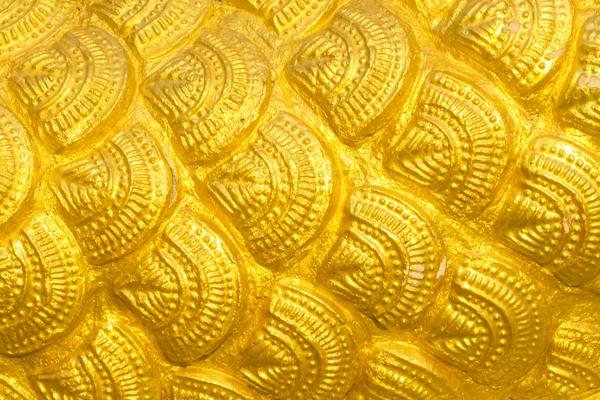 Gold Buddha ornaments in thai temple