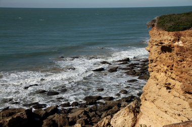 Cliffs roche, conil de la frontera, İspanya