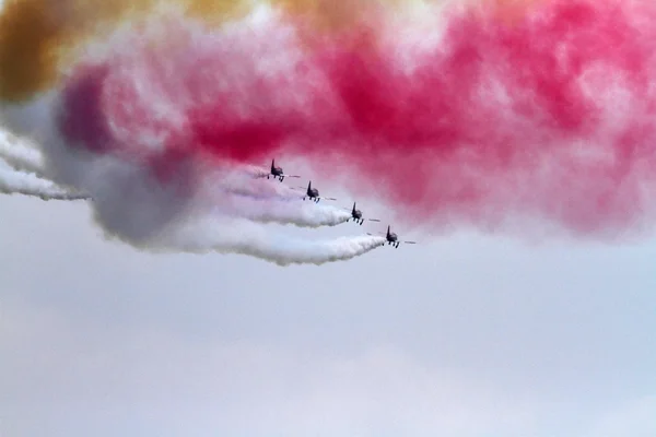 鹰特技飞行空中军队的西班牙 — 图库照片