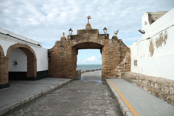 Hrad San Sebastian v Cadizu — Stock fotografie