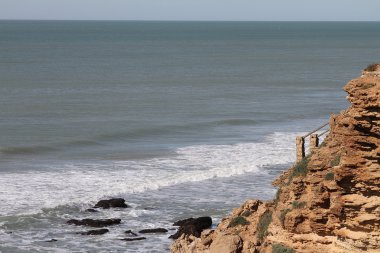 Cliffs conil kıyı şeridi, İspanya