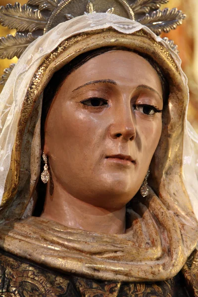 Santa Ana Bild der Jungfrau Maria gedeihen. — Stockfoto