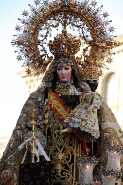 Virgen del Carmen clipart