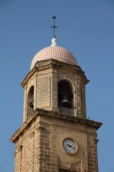 Arquillo del reloj, torre, campanário, Chiclana — Fotografia de Stock