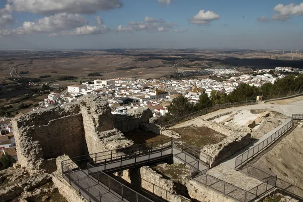 Restos arqueológicos del castillo, Medina Sidonia — Foto de Stock